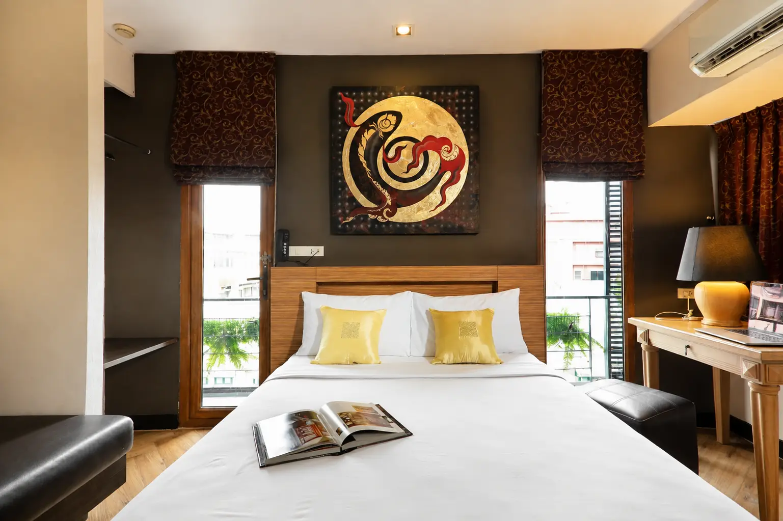 Bright Double Premier room at Sleep Withinn Hotel Khao San area