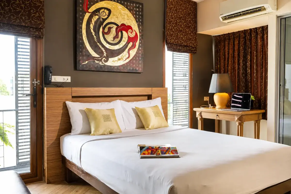 Bright Double Premier room at Sleep Withinn Hotel Khao San area